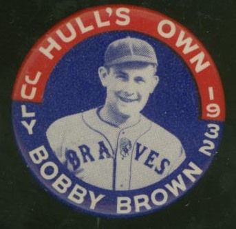 1932 Hull's Own Bobby Brown Pin